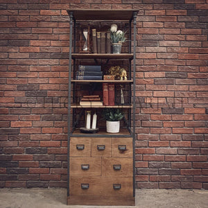 "Library" Narrow bookshelf | Lucky Furniture & Handicrafts.