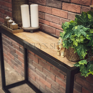 Industrial Entryway Console | Lucky Furniture & Handicrafts.