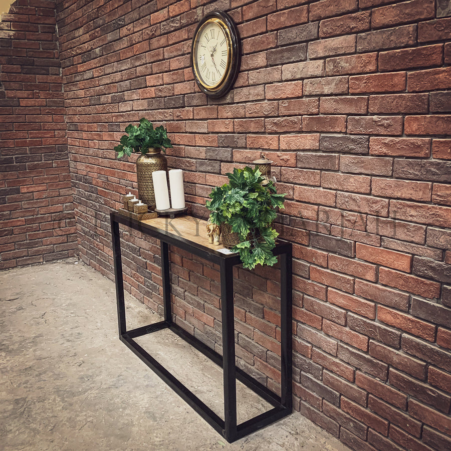 Industrial Entryway Console | Lucky Furniture & Handicrafts.