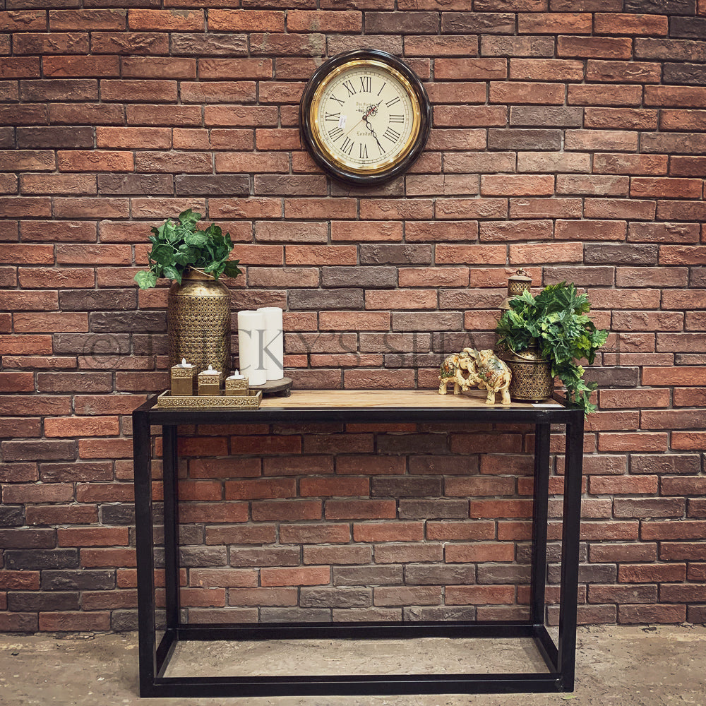 Industrial Entryway Console | Lucky Furniture & Handicrafts.