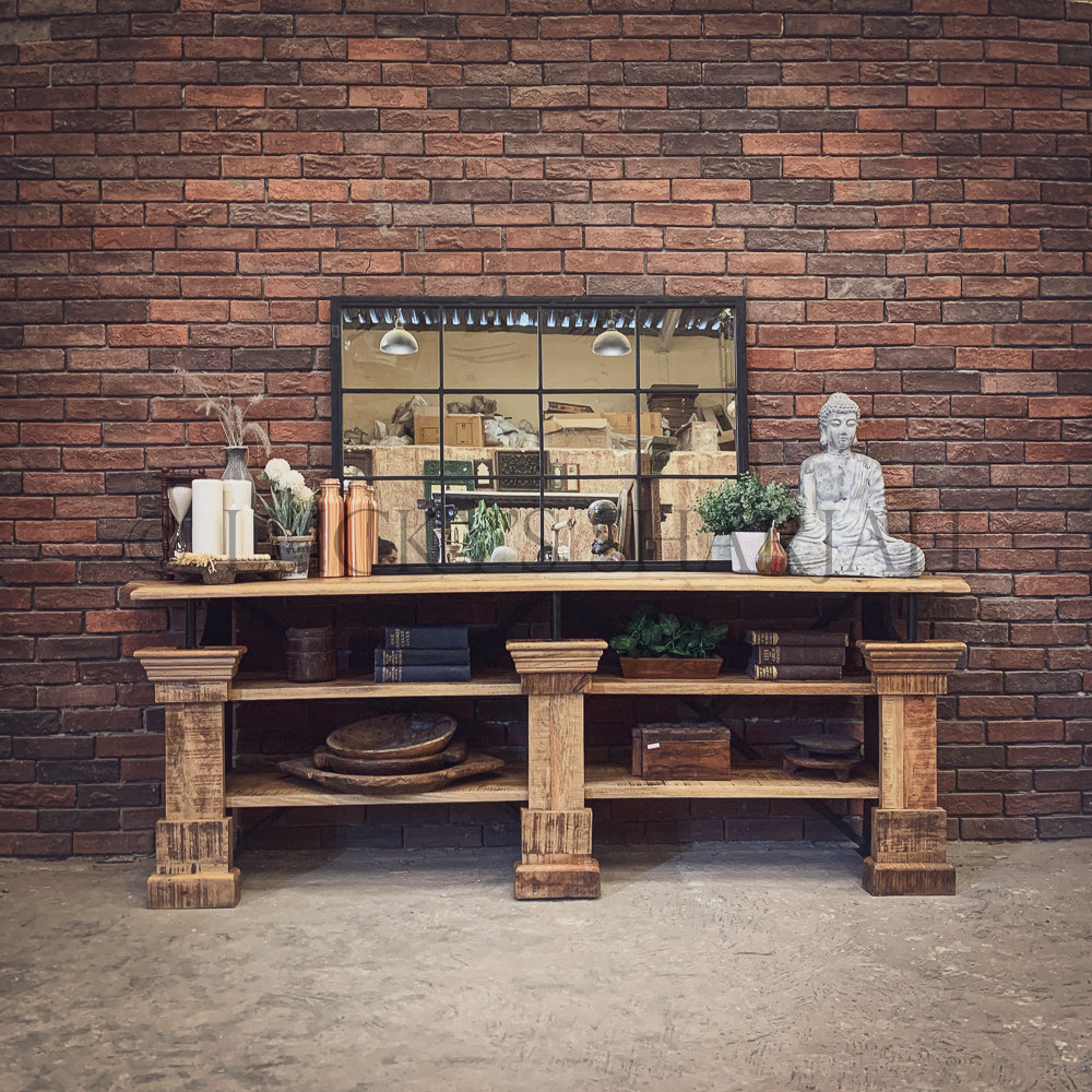 Imperial Industrial Entryway Console | Lucky Furniture & Handicrafts.