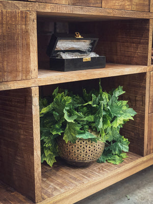 Sectional Organization Bookshelf Cabinet Mango wood | Lucky Furniture & Handicrafts.
