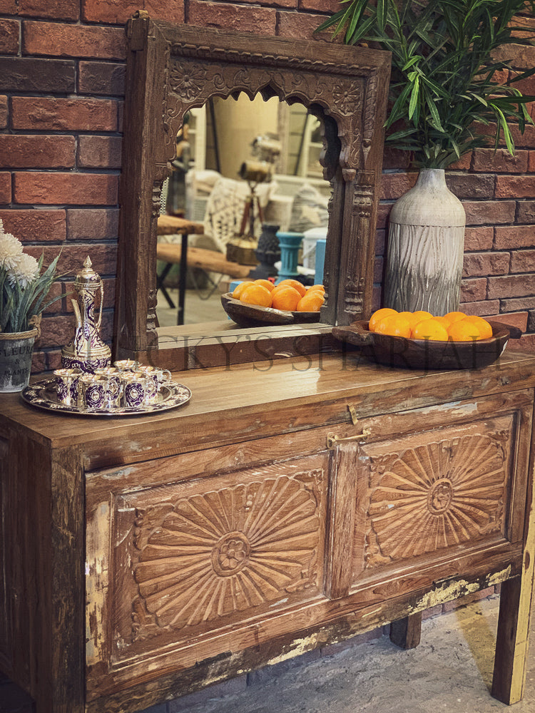 Recycle design  "Helios" Entryway Console | Lucky Furniture & Handicrafts.