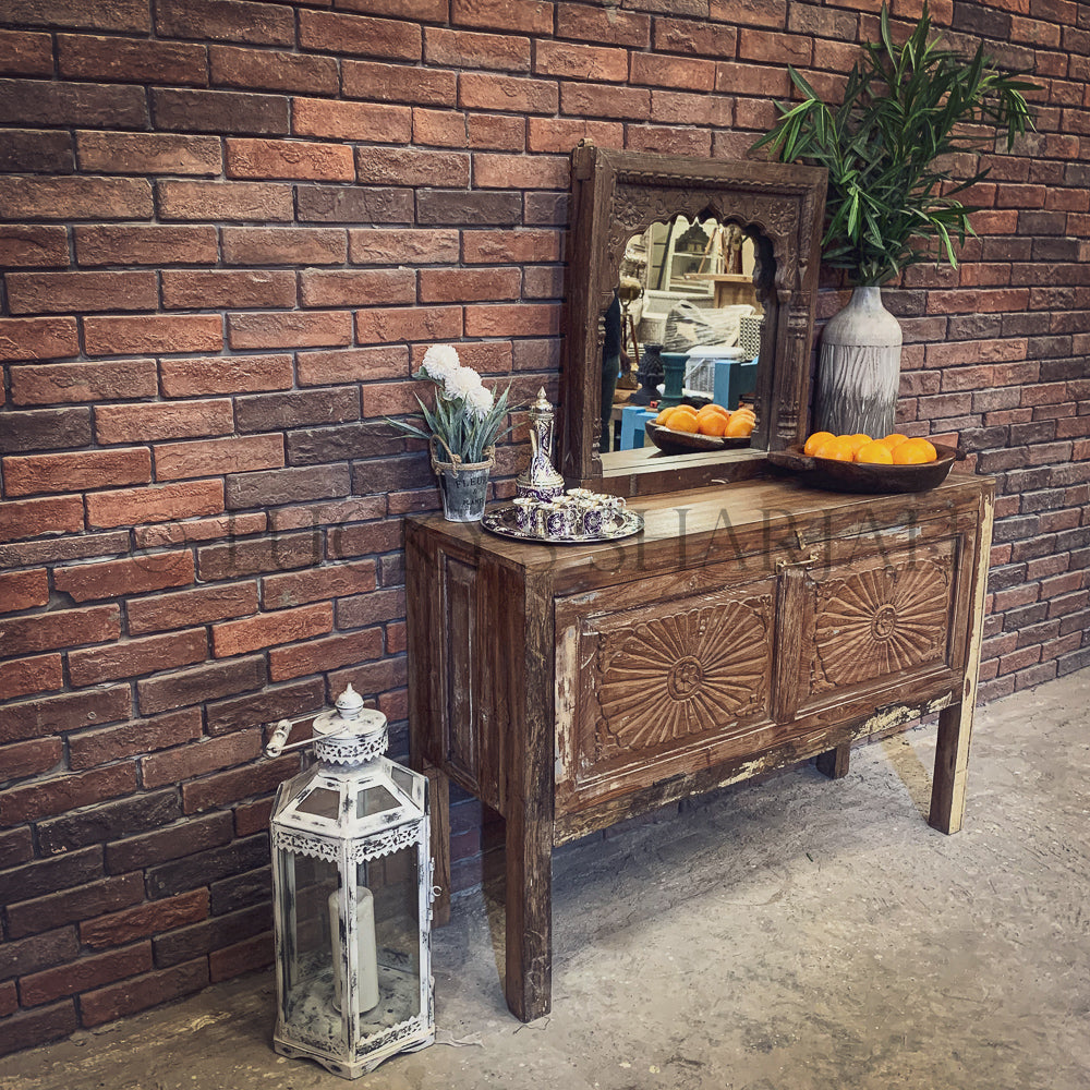 Recycle design  "Helios" Entryway Console | Lucky Furniture & Handicrafts.