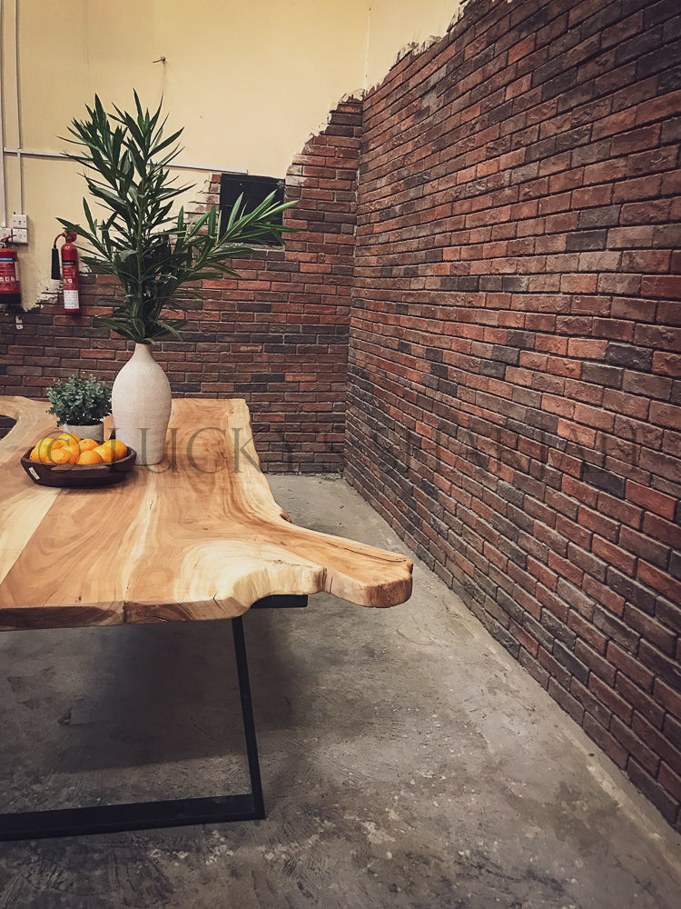 RAW Live edge dining table | Lucky Furniture & Handicrafts.