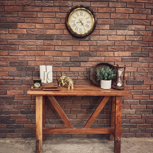 Acacia Wood Minimalist console | Lucky Furniture & Handicrafts.