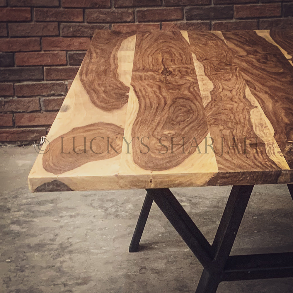 Rosewood Dining table Y Legs | Lucky Furniture & Handicrafts.