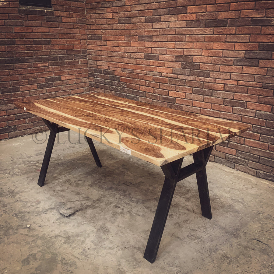 Rosewood Dining table Y Legs | Lucky Furniture & Handicrafts.