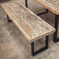 Recycle Design U Legs Bench | Lucky Furniture & Handicrafts.