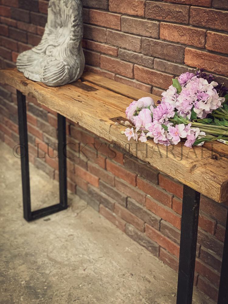 Aged Teak wood Console | Lucky Furniture & Handicrafts.