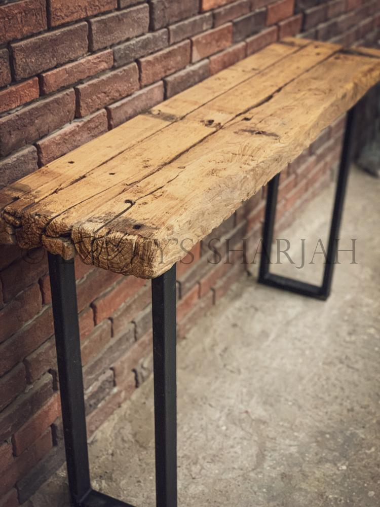 Aged Teak wood Console | Lucky Furniture & Handicrafts.