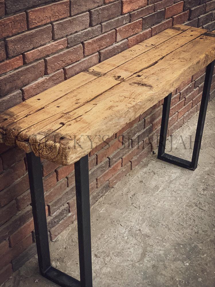 Aged Teak wood Console | Lucky Furniture & Handicrafts.