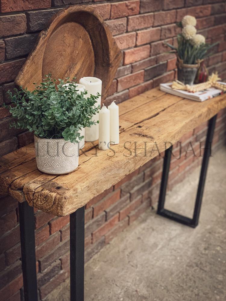 Aged Teak wood Console | Lucky Furniture & Handicrafts.
