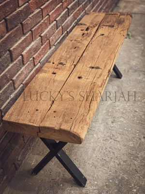 Vintage Teak wood bench | Lucky Furniture & Handicrafts.