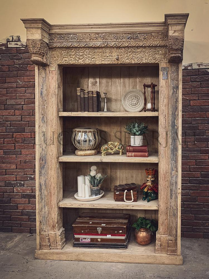 Carved Vintage Frame Bookshelf | Lucky Furniture & Handicrafts.