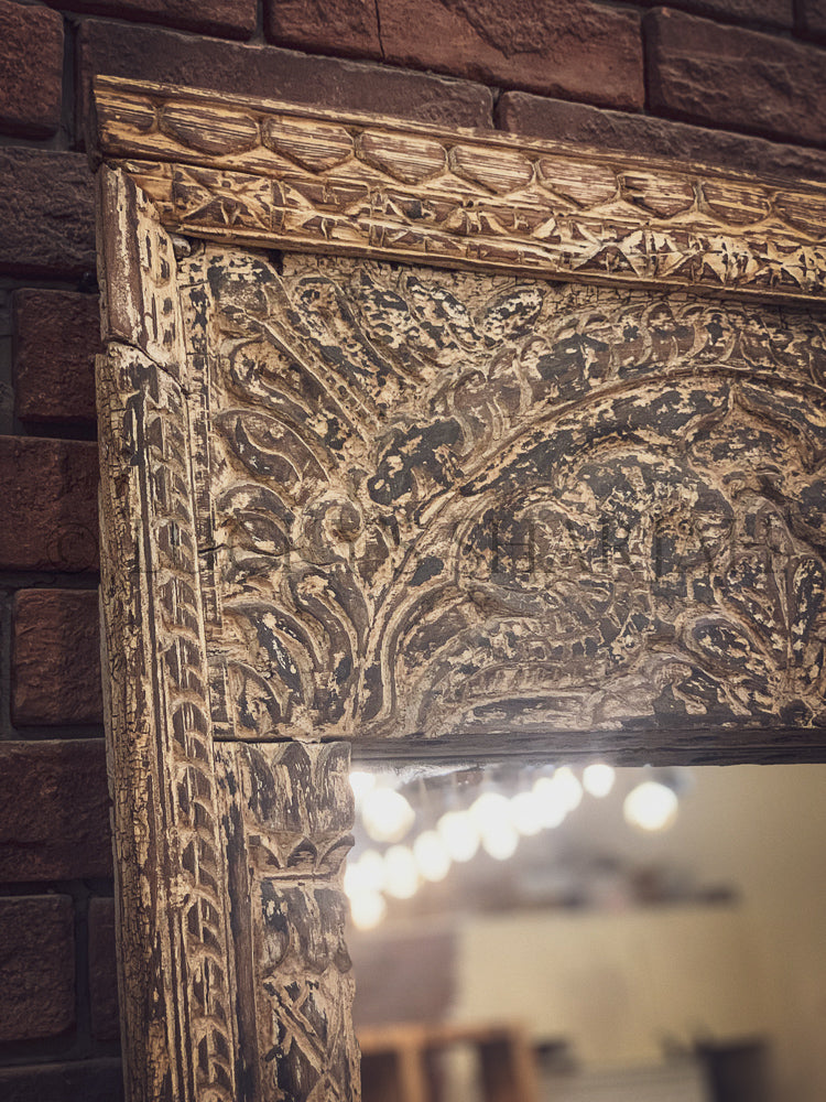 Recycle Design Shutter & Glass sideboard | Lucky Furniture & Handicrafts.