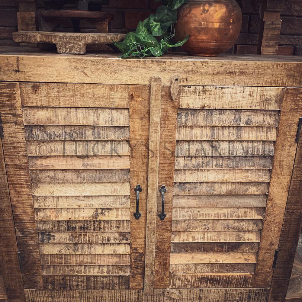 Barn Style Adjustable Bookshelf | Lucky Furniture & Handicrafts.