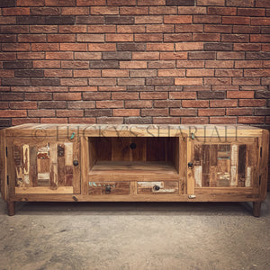 Recycle Teak wood Tv stand | Lucky Furniture & Handicrafts.