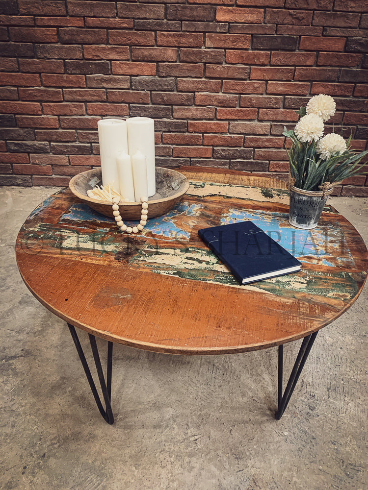 Recycle Minimalist Coffee table | Lucky Furniture & Handicrafts.