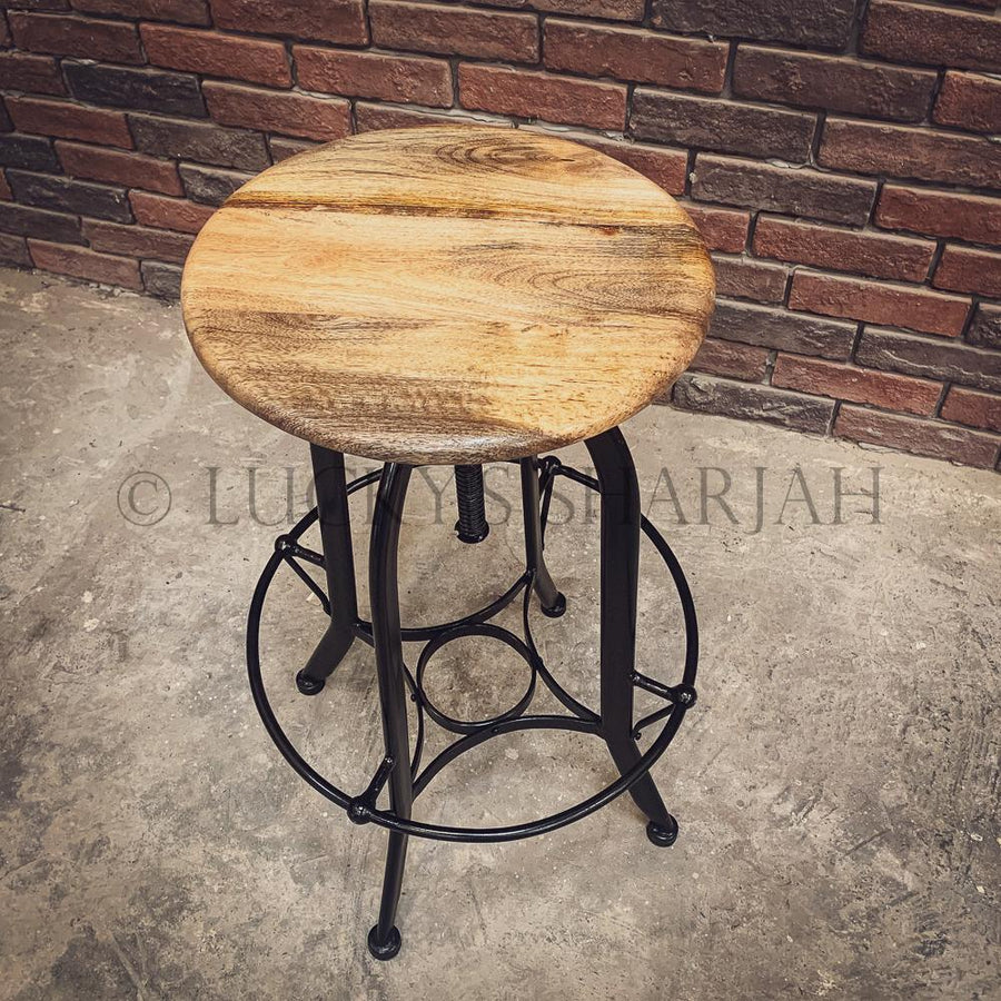 Adjustable bar stool | Lucky Furniture & Handicrafts.