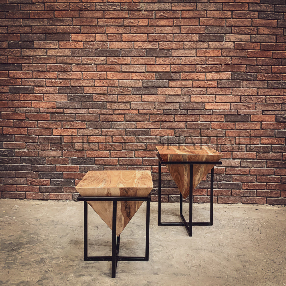 Pyramid SideTable | Lucky Furniture & Handicrafts.