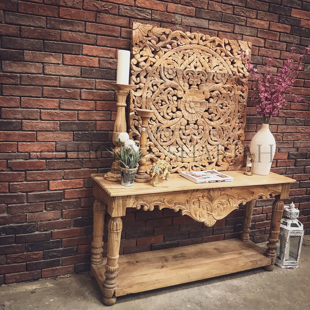 Carved Mehrab design Console | Lucky Furniture & Handicrafts.