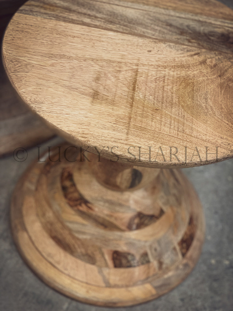 Pedestal Sidetable | Lucky Furniture & Handicrafts.