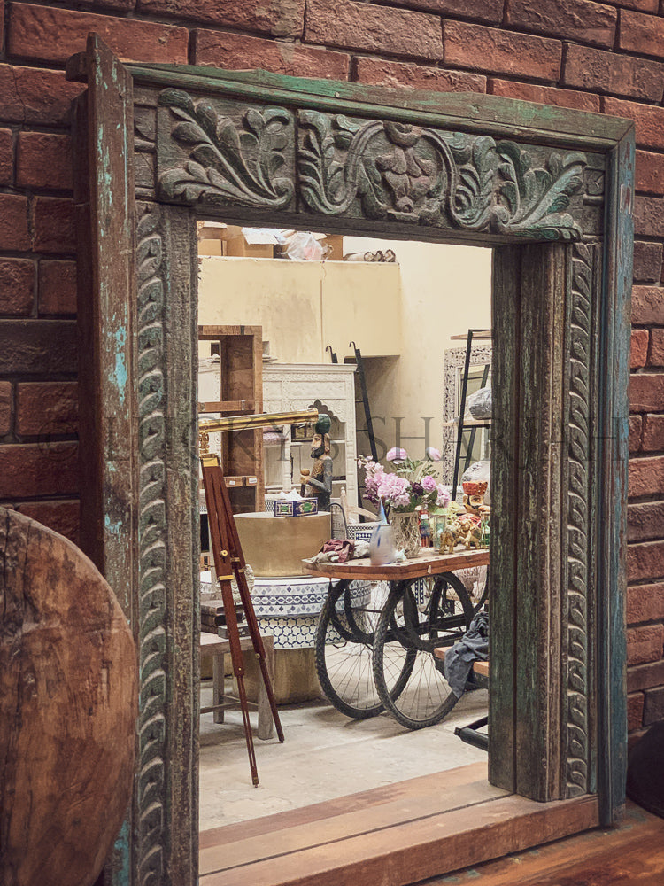 Recycle industrial design multi drawer console | Lucky Furniture & Handicrafts.