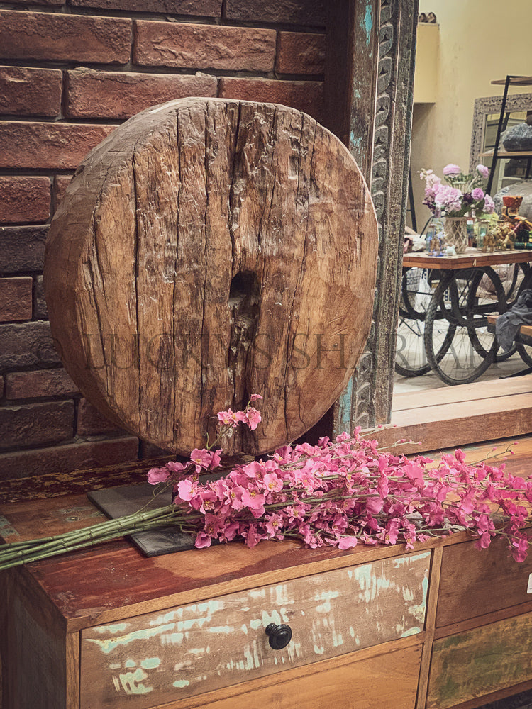 Recycle industrial design multi drawer console | Lucky Furniture & Handicrafts.