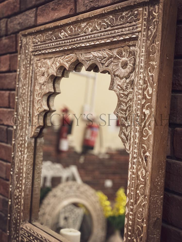 Carved 2 draw sideboard | Lucky Furniture & Handicrafts.