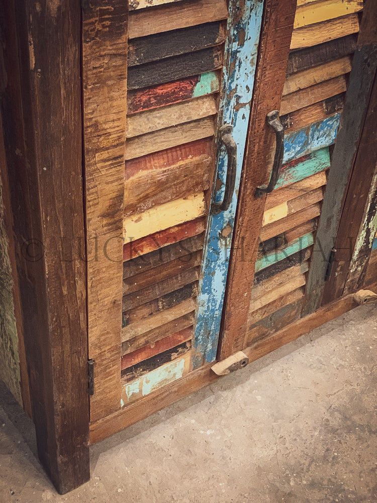 Shutter Design Console | Lucky Furniture & Handicrafts.