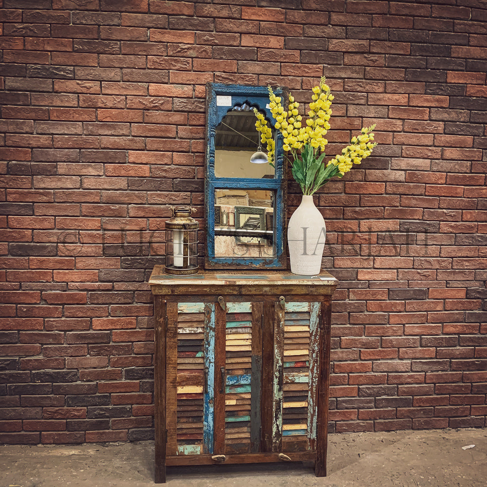 Shutter Design Console | Lucky Furniture & Handicrafts.