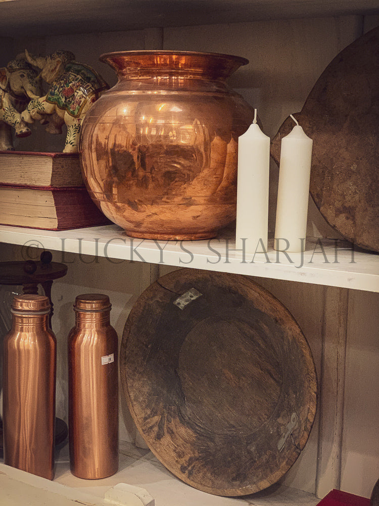 Distress White Glass Cabinet | Lucky Furniture & Handicrafts.