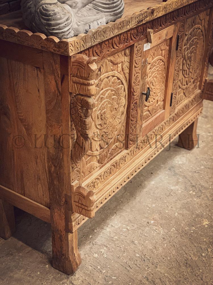 Carved dowry chest Mango wood | Lucky Furniture & Handicrafts.