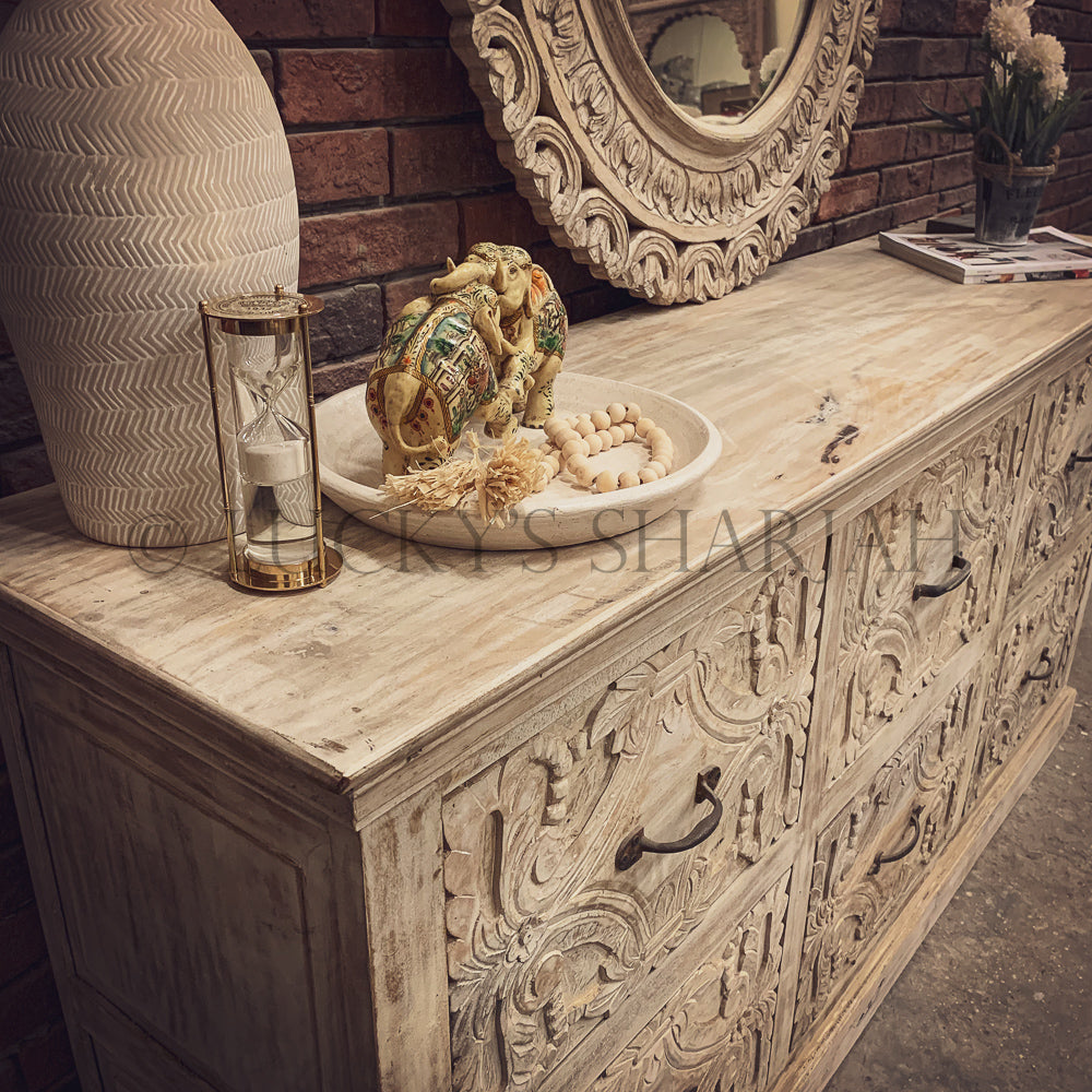 Imperial Carved Drawchest | Lucky Furniture & Handicrafts.