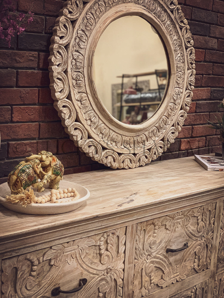 Imperial Carved Drawchest | Lucky Furniture & Handicrafts.