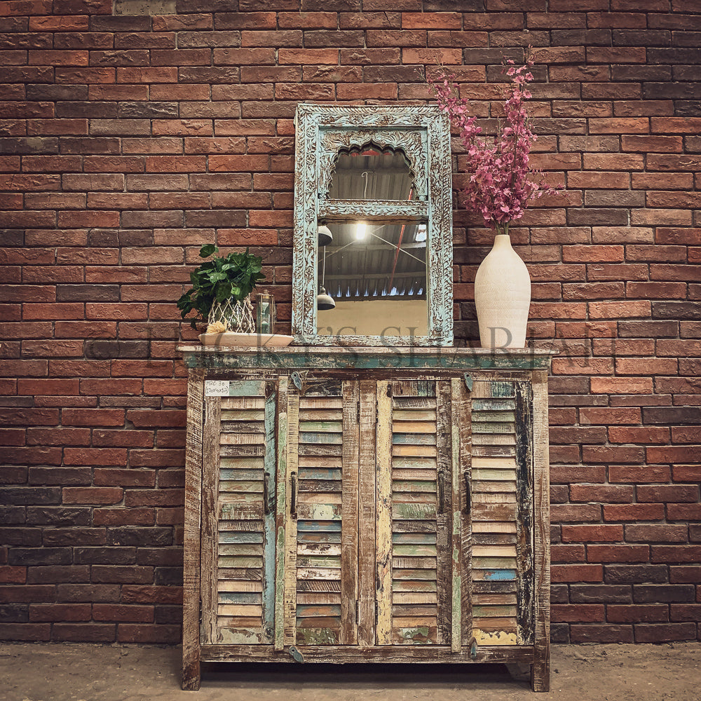 Shutter Design dresser | Lucky Furniture & Handicrafts.