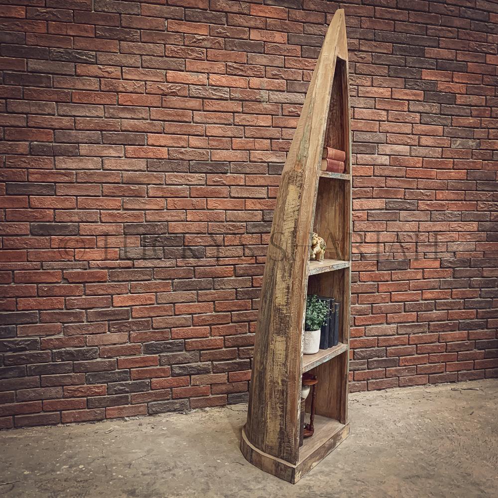 Canoe bookshelf | Lucky Furniture & Handicrafts.