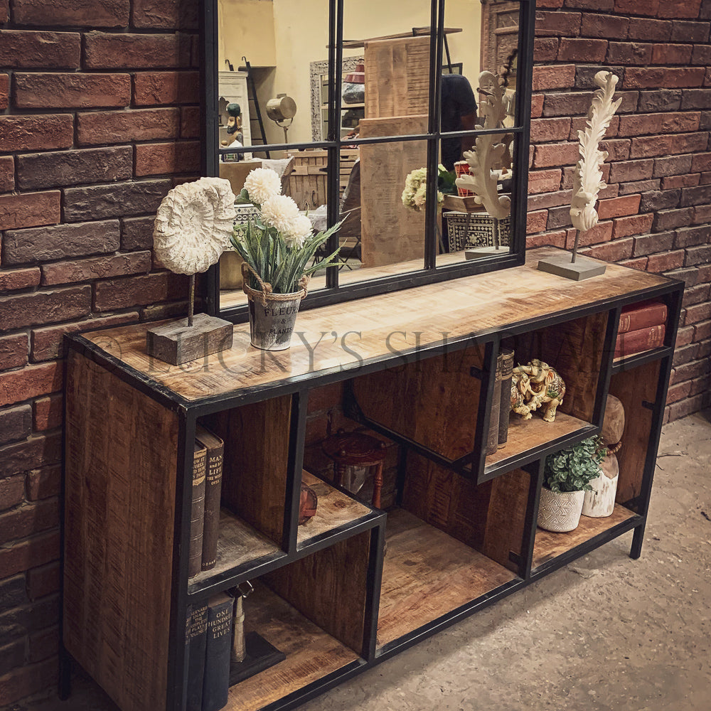 Staggered Design Console | Lucky Furniture & Handicrafts.