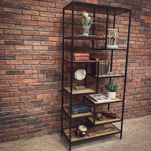 Staggered IW bookshelf | Lucky Furniture & Handicrafts.
