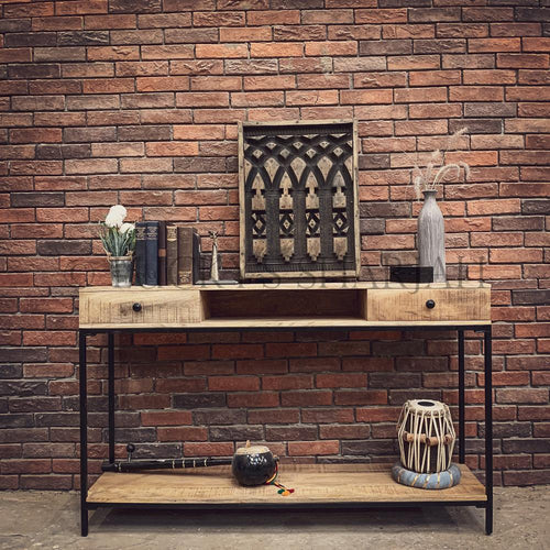 2 Draw Console Minimalist | Lucky Furniture & Handicrafts.