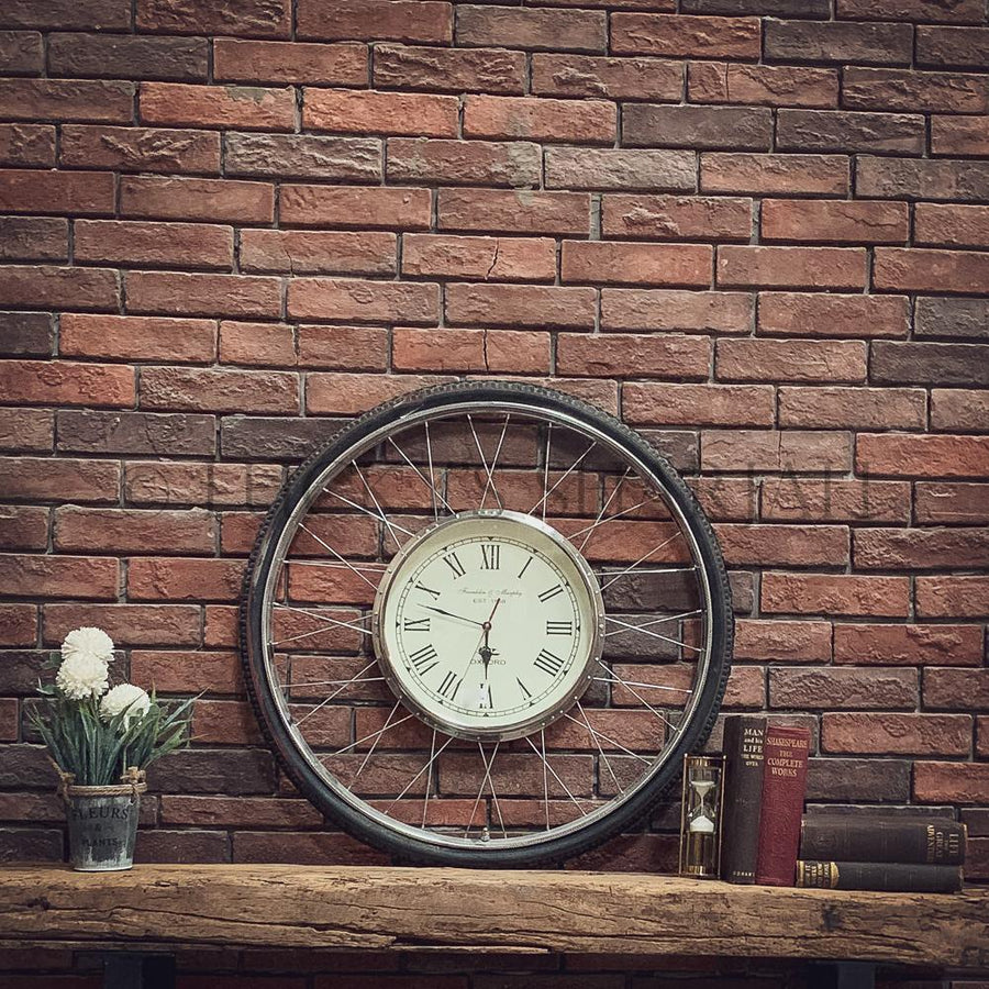 Bicycle Wheel Clock | Lucky Furniture & Handicrafts.