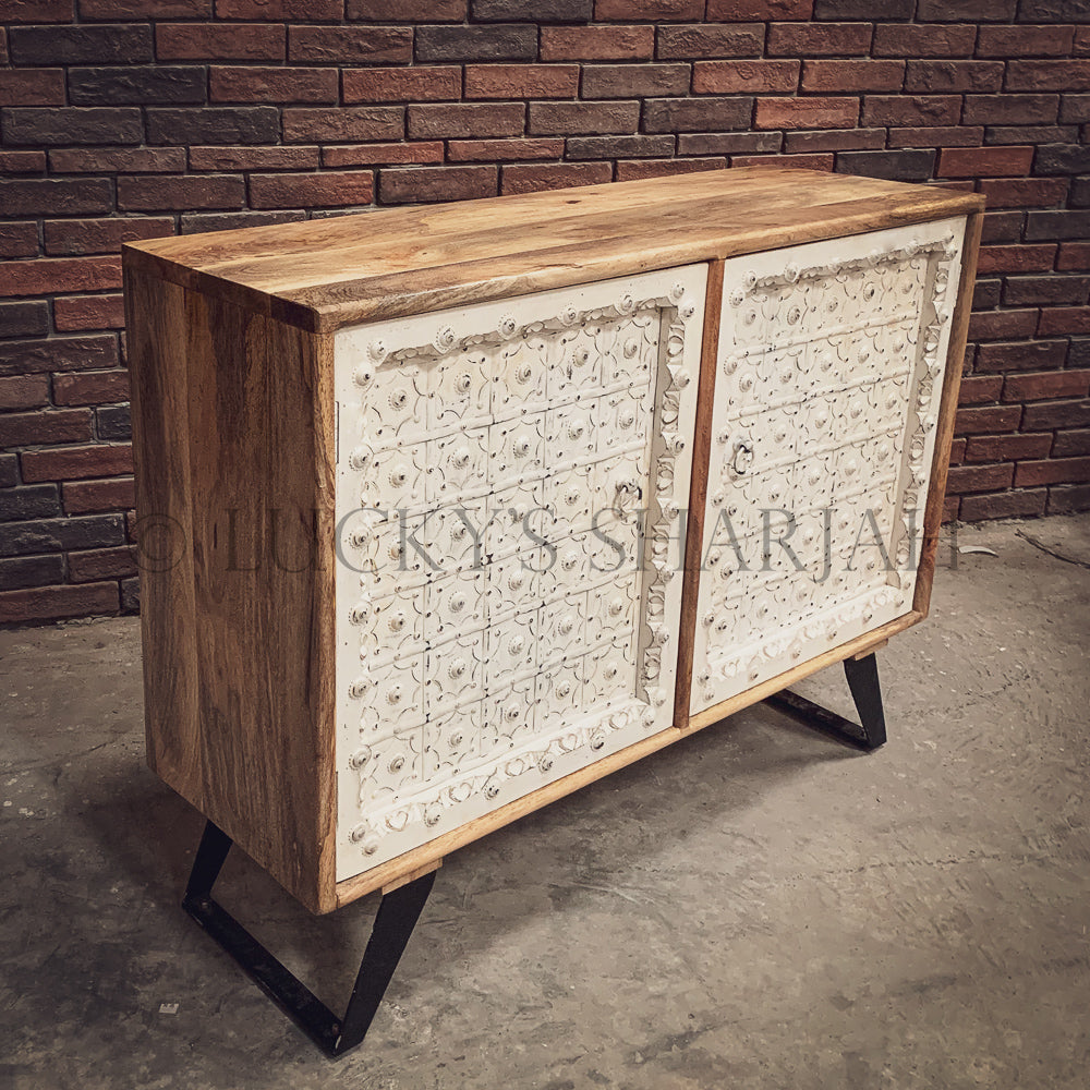 Classic Industrial Sideboard 2 door | Lucky Furniture & Handicrafts.