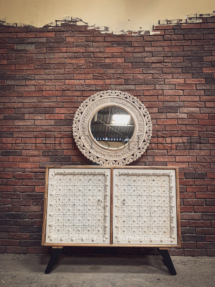 Classic Industrial Sideboard 2 door | Lucky Furniture & Handicrafts.