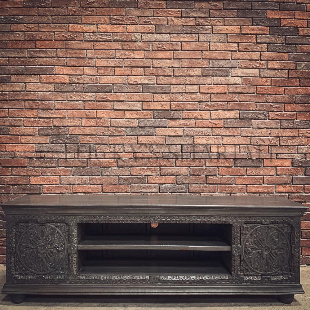 Carved Tv Stand | Lucky Furniture & Handicrafts.
