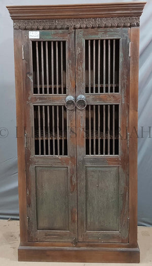 Old Grill Door Cabinet | Lucky Furniture & Handicrafts.