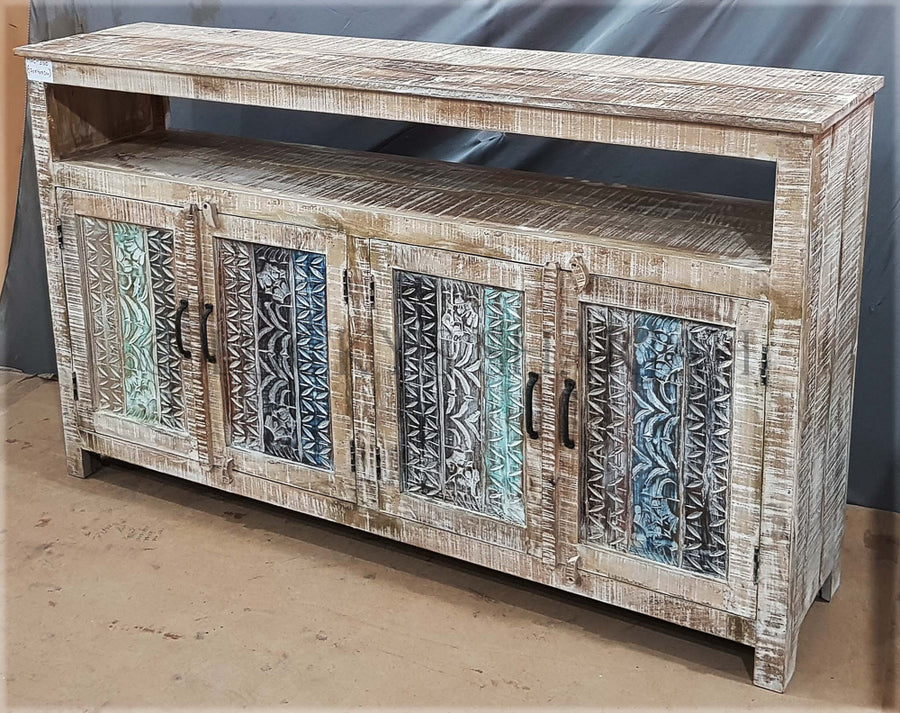 Recycle Boho Design sideboard | Lucky Furniture & Handicrafts.