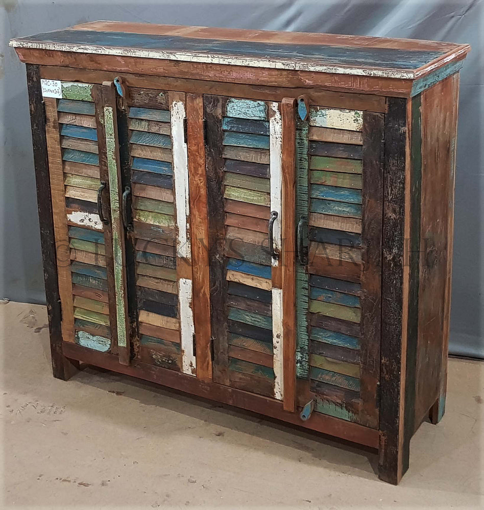 Shutter Design Sideboard | Lucky Furniture & Handicrafts.