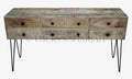 Mango wood console with multiple drawer | Lucky Furniture & Handicrafts.