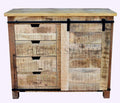 Barn Door Sideboard Small | Lucky Furniture & Handicrafts.